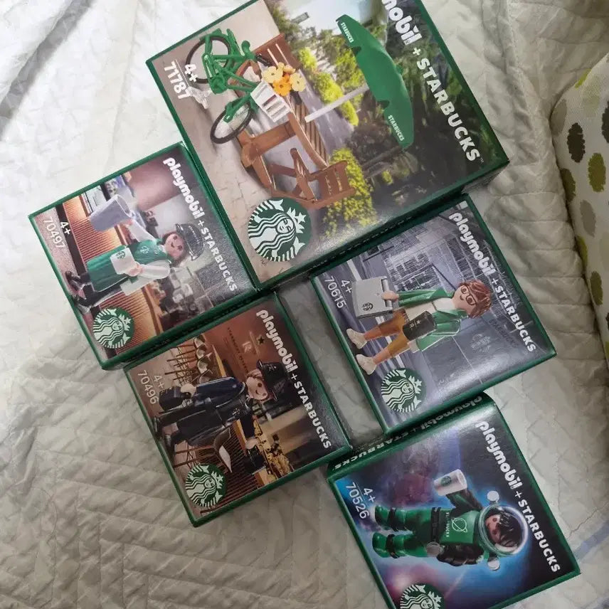 [BUNJANG] Playmobil x Starbucks Collaboration Figure Set / 플레이모빌과 스타벅스의 특별한 만남으로 탄생한 피규어 세트예요