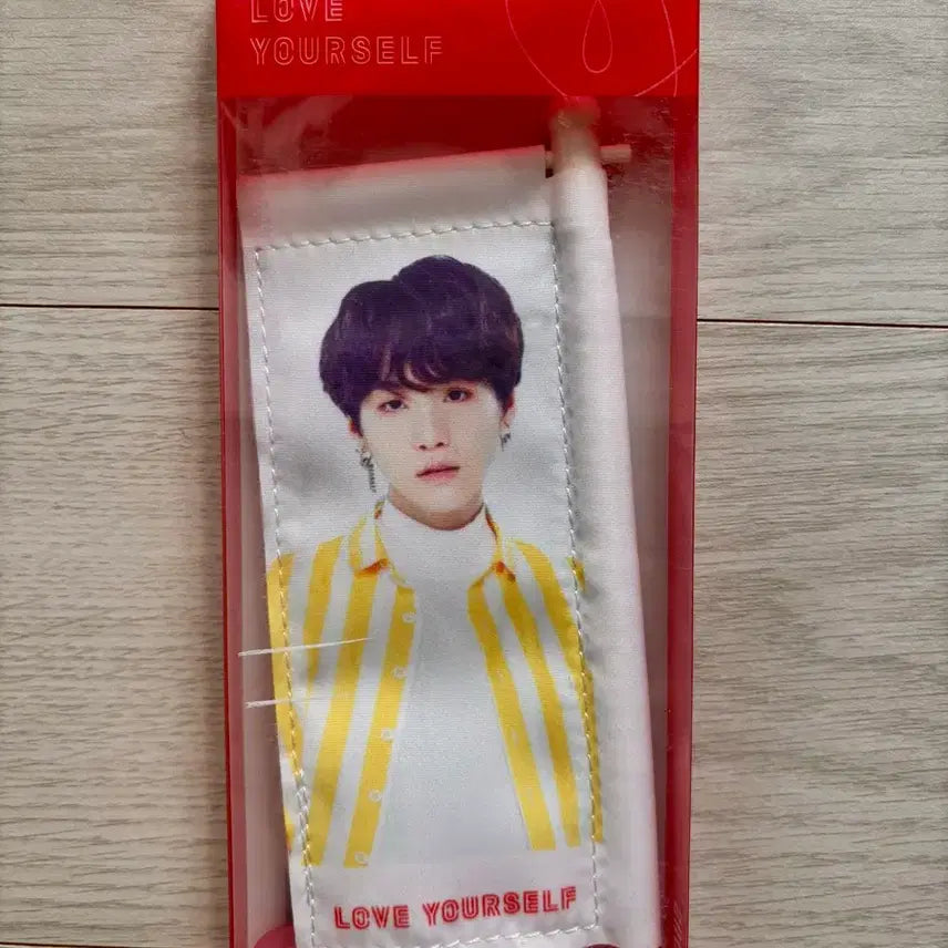 [BUNJANG] BTS Suga Love Yourself Mini Flag / 방탄 슈가 럽셀콘 미니플래그