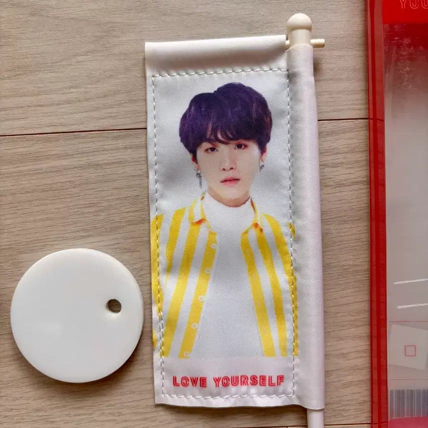 [BUNJANG] BTS Suga Love Yourself Mini Flag / 방탄 슈가 럽셀콘 미니플래그