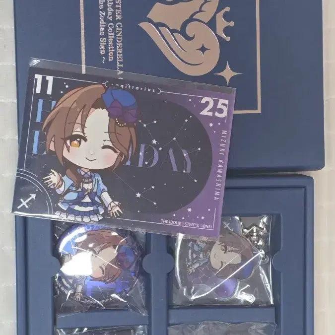 [BUNJANG] THE iDOLM@STER Cinderella Girls Mizuki Kawashima Official Birthday Memorial Box / 아이돌 마스터 신데렐라 걸즈 Birthday Collection ~ The Zodiac Sign ~ 카와시마 미즈키 공식 생일 기념 Box