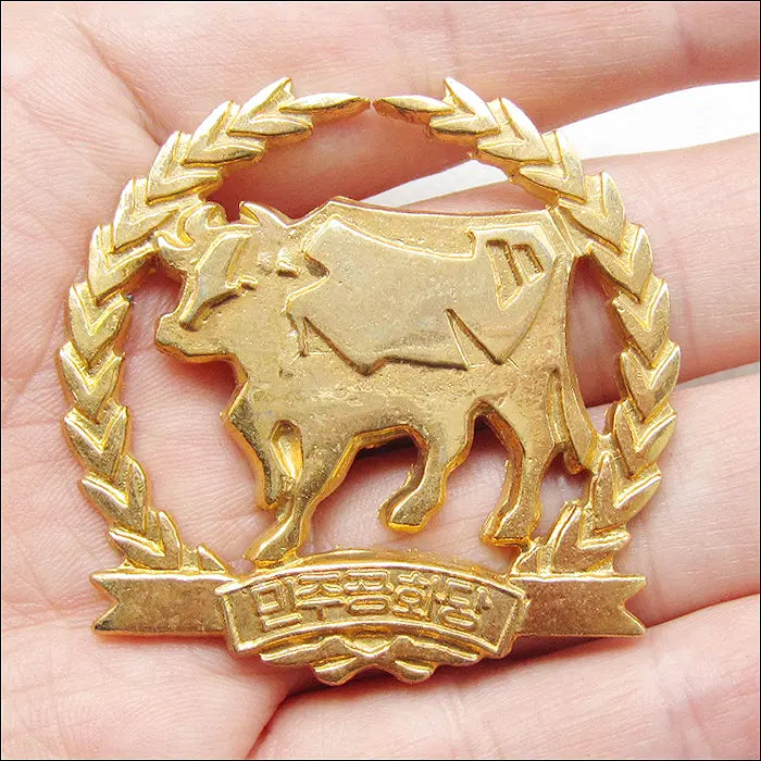 [BUNJANG] Park Chung-hee Democratic Republican Party Emblem / 박정희 대통령 민주공화당 엠블럼 (5cm) (98)