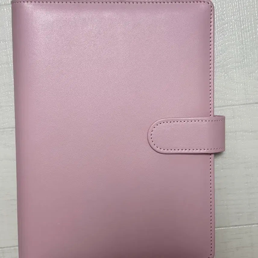 [BUNJANG] A5 Macaron Binder Pink (Includes Inserts) / a5 마카롱 바인더 핑크 (속지내장)