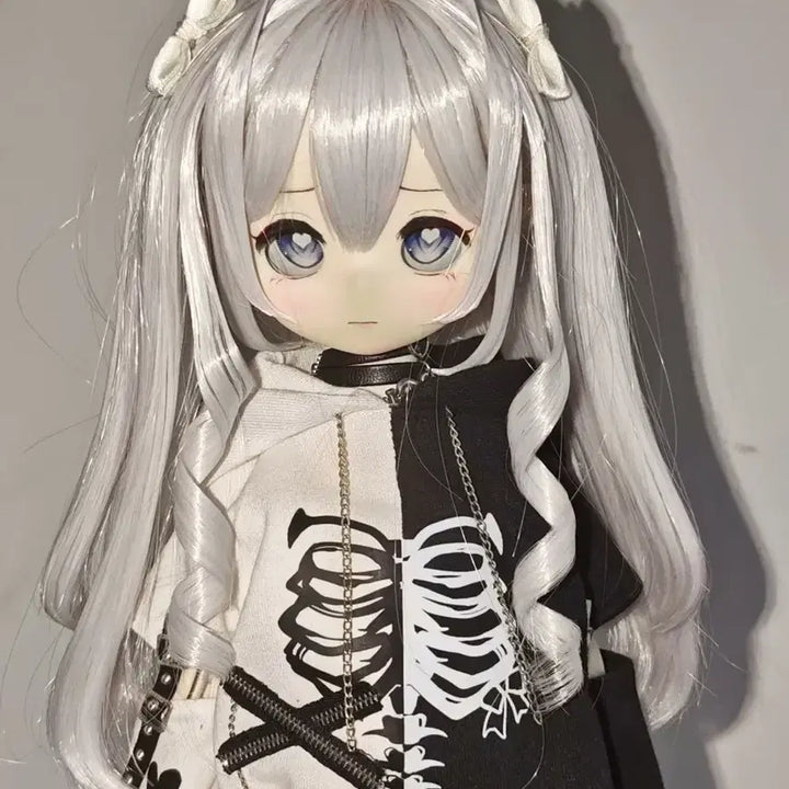 [BUNJANG] 3 to 6 BJD Wig, Head, and Eyes Bundle Set / 3분(3to6) 구관 인형 가발 + 헤드 + 눈 (바디x) 일괄
