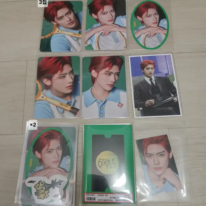 [BUNJANG] ZB1/AND_WOLF Ricky Photocard Bundle Set / 제베원/앤더블 리키 포카 일괄판매