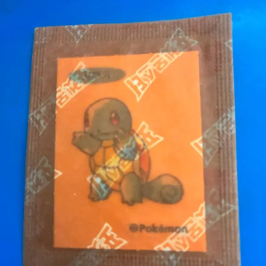 [BUNJANG] Pokemon Artwork Squirtle Sticker / 포켓몬 아트워크 꼬부기 띠부씰 판매