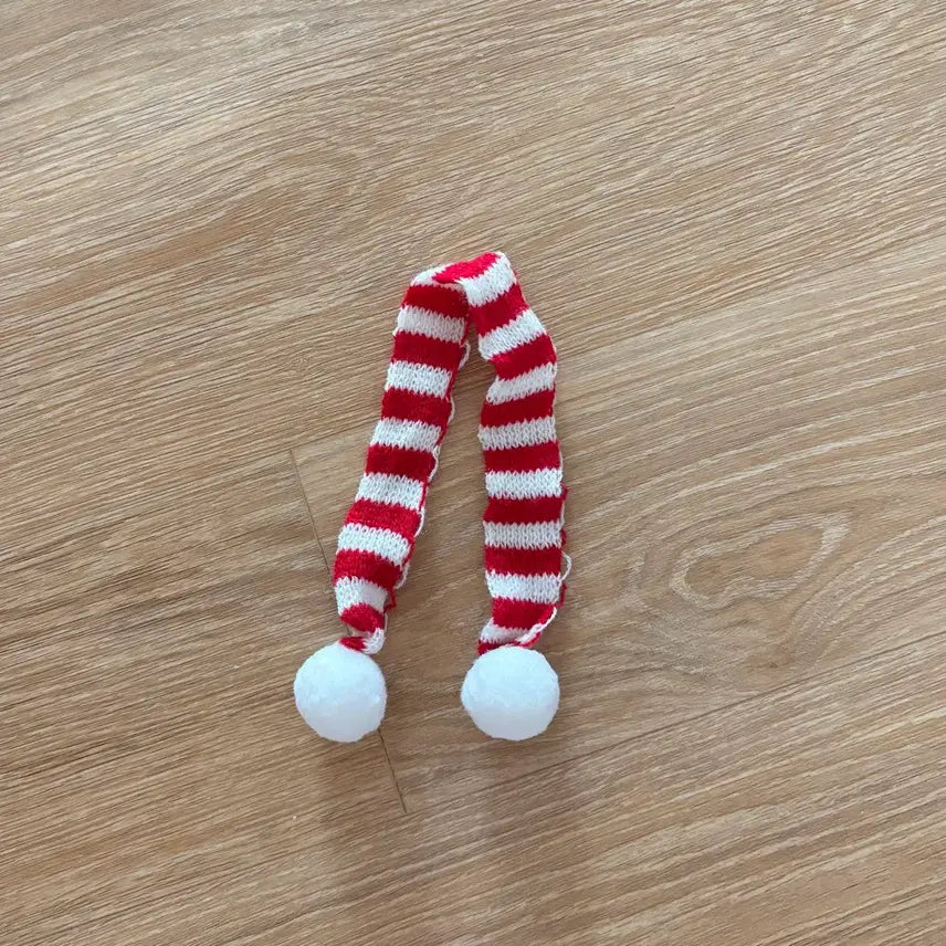 [BUNJANG] 10cm Doll Clothes Scarf / [10cm인형옷]인형 목도리 뜨개인형옷 10깅 누이 누이구루미 누이옷 키링
