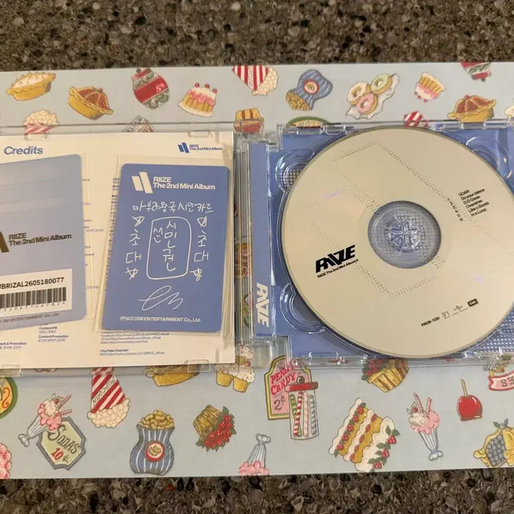 [BUNJANG] RIIZE Eunseok Japan Jewel Album Unsealed + 2 Photocards / 라이즈 은석 일본 쥬얼 개봉앨범+포카 2장