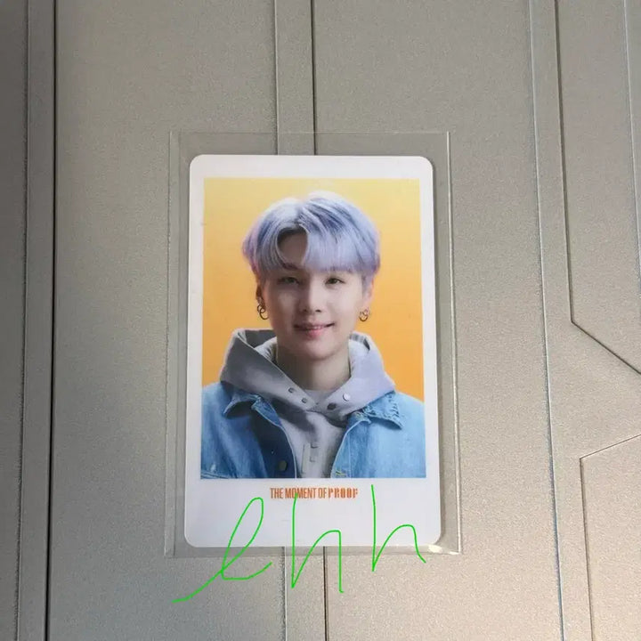 [BUNJANG] BTS Proof Collectors Edition Suga Photocard POB / 방탄 bts Proof Collectors Edition + 슈가 포카 특전