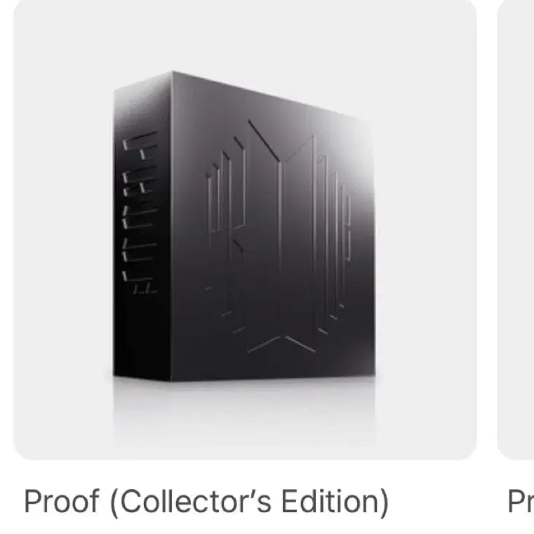 [BUNJANG] BTS Proof Collectors Edition Suga Photocard POB / 방탄 bts Proof Collectors Edition + 슈가 포카 특전