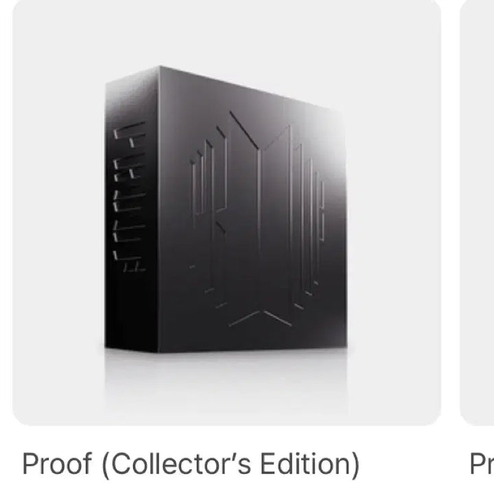 [BUNJANG] BTS Proof Collectors Edition Suga Photocard POB / 방탄 bts Proof Collectors Edition + 슈가 포카 특전
