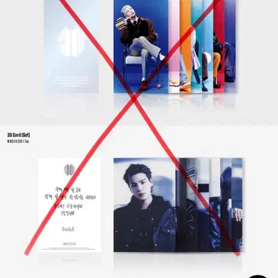[BUNJANG] BTS Proof Collectors Edition Suga Photocard POB / 방탄 bts Proof Collectors Edition + 슈가 포카 특전
