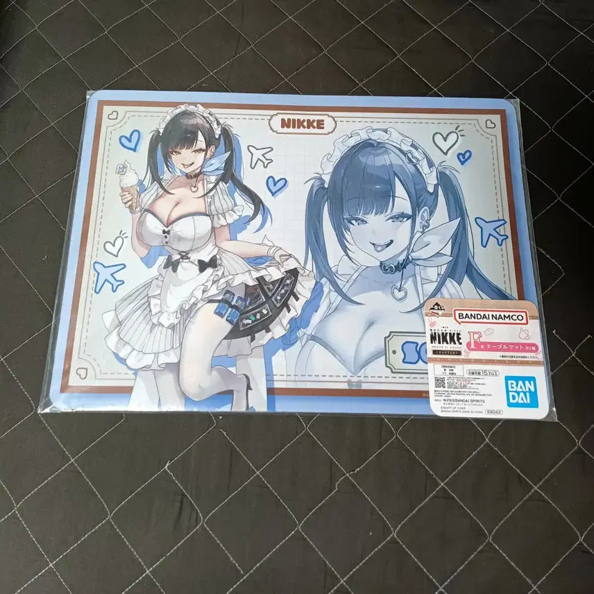 [BUNJANG] Nier: Automata Alice, Sola, Ileg Drawn &amp; Quenched Desk Mat Set / 제일복권 니케 데스크 매트