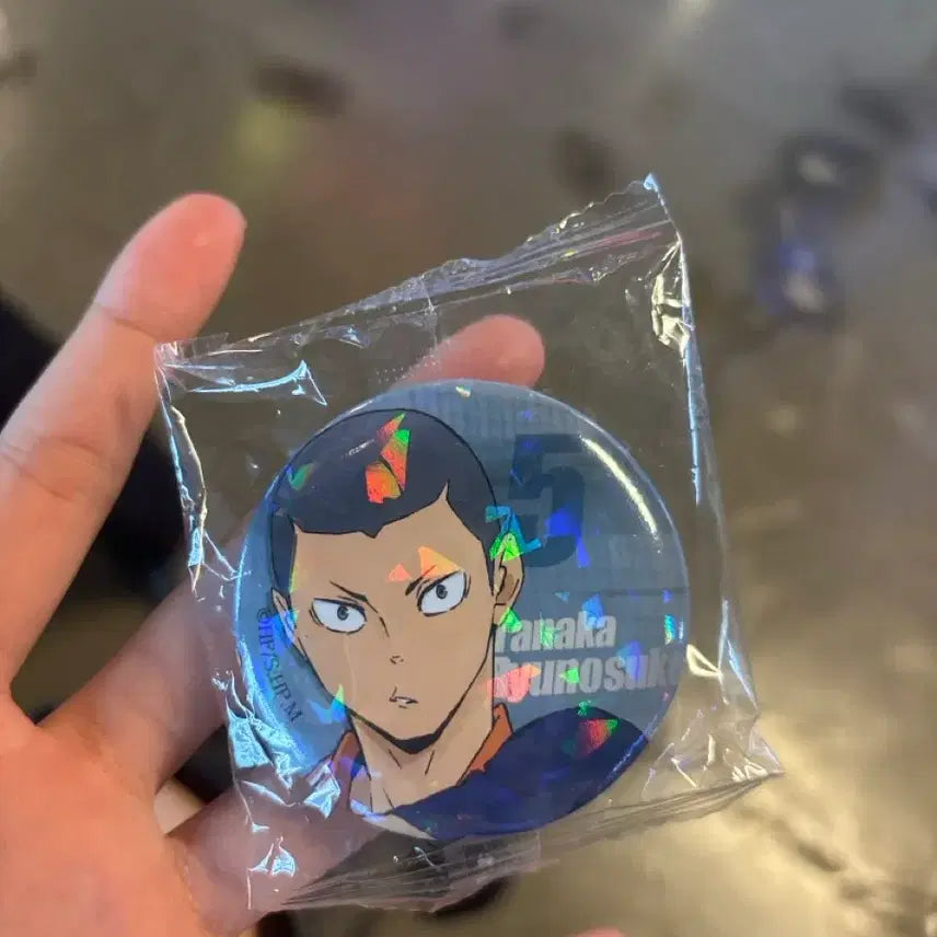 [BUNJANG] Haikyuu!! Tanaka Ryunosuke Badge / 타나카 뱃지