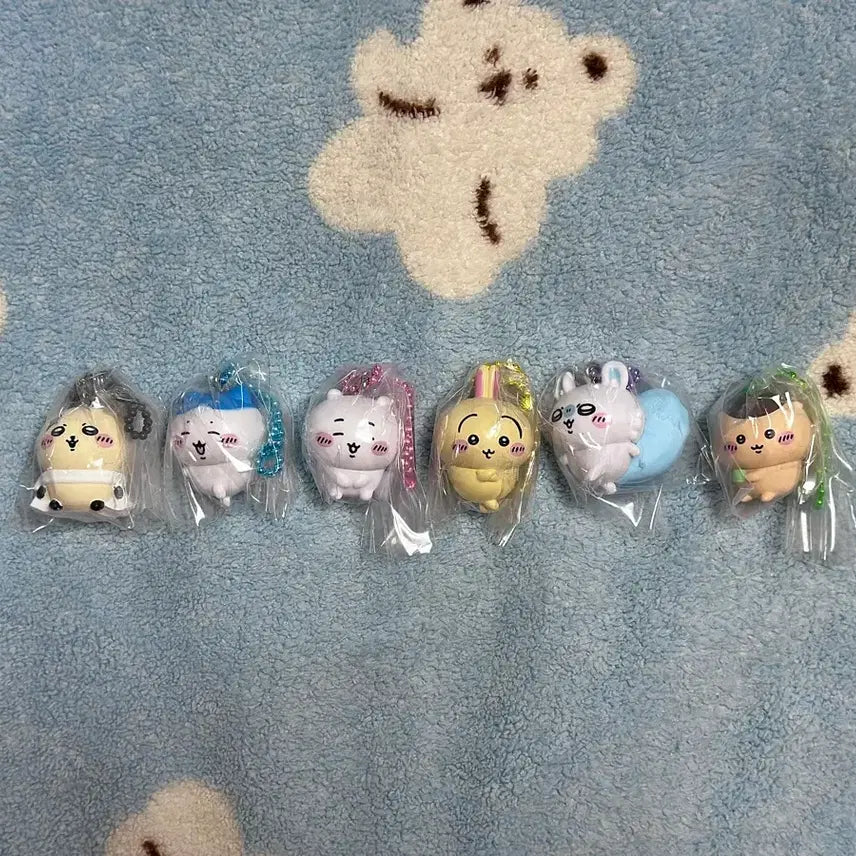 [BUNJANG] Cheekawaii Biscuit Mascot Set (6 Types) / 치이카와 비스킷 마스코트 6종 모음