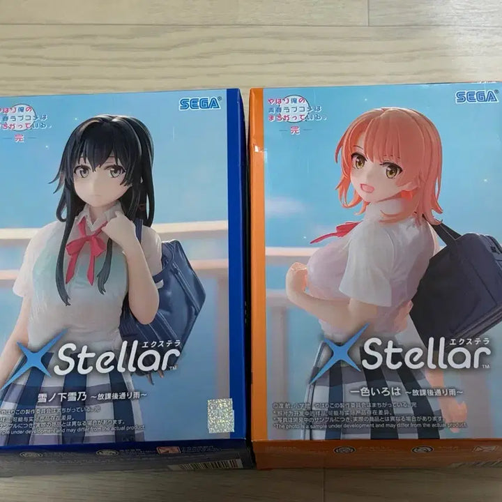 [BUNJANG] Yukiino &amp; Iroha SEGA Stellar Line Figure (My Youth Romantic Comedy Is Wrong, As I Expected) / 내청코 청춘코미디 피규어 미개봉 판매해요!