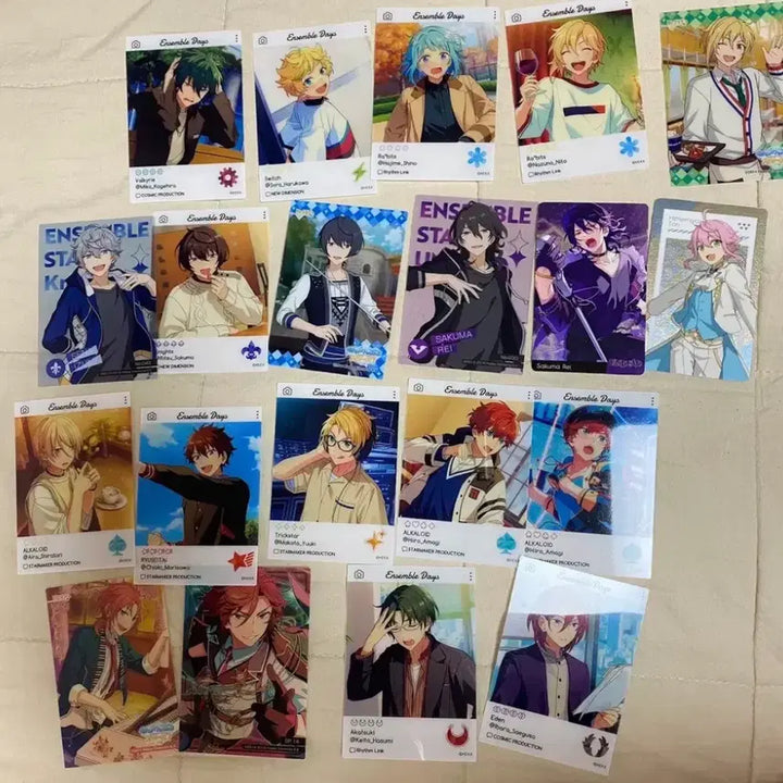 [BUNJANG] Ensemble Stars! Merchandise Bundle Set (Including Ritsu Acrylic Stand) / 앙스타 굿즈 일괄(리츠 아크릴스탠드 포함)