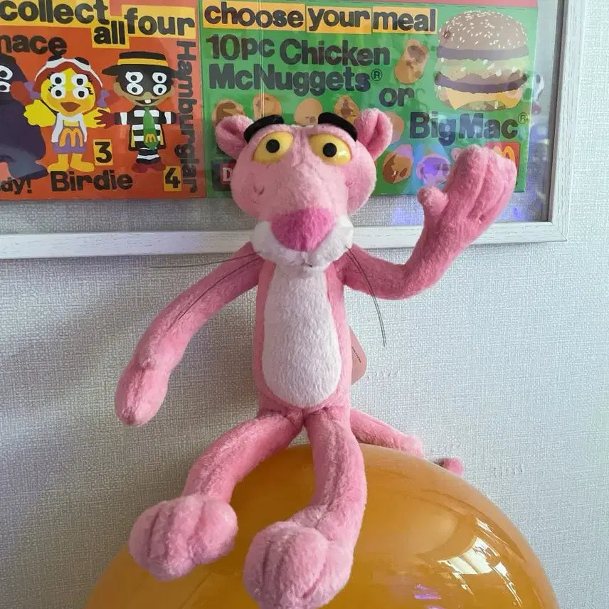 [BUNJANG] Vintage 2003 Pink Panther Wire Poseable Plush / 2003년 빈티지 핑크팬더