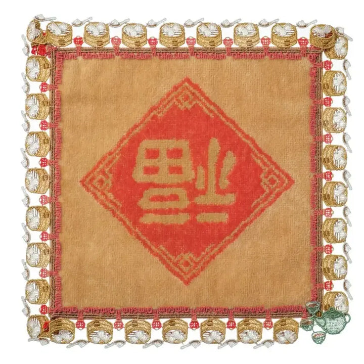 [BUNJANG] Chikazawa Dumpling Lace Handkerchief / 치카자와 Chikazawa 만두 손수건