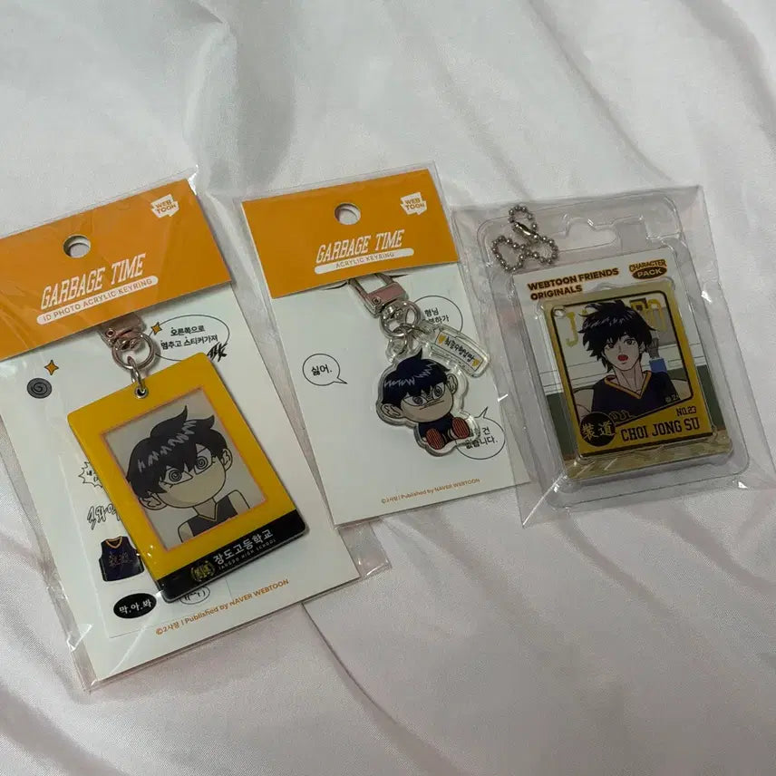 [BUNJANG] Bundle Set Choi Jong-ho Photocard Holder Character Pack Keyring / 일괄) 최종수 증명사진 증사홀더 캐릭터팩 키링