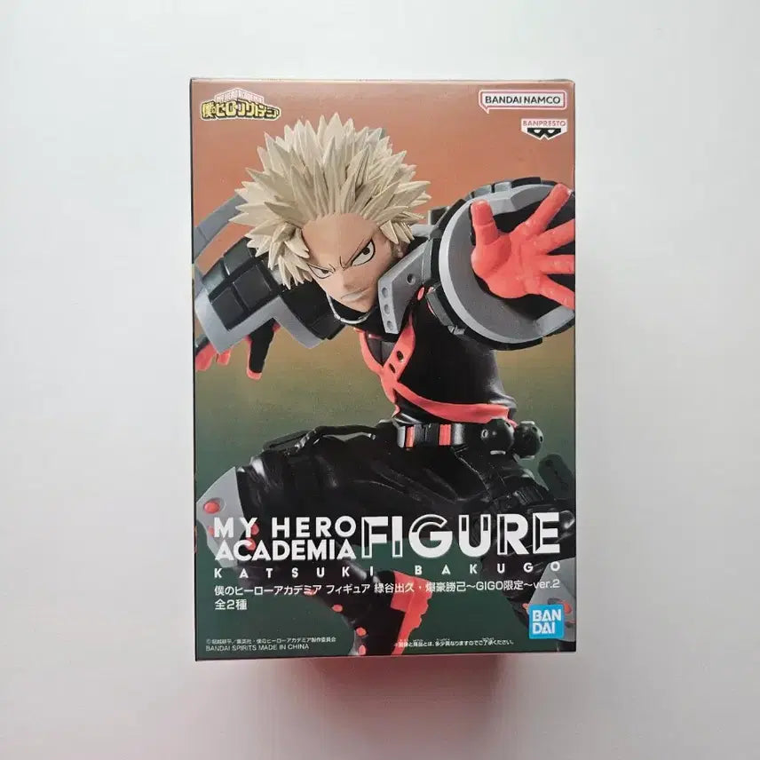 [BUNJANG] My Hero Academia Katsuki Bakugo Bandai GIGO Figure (Sealed) / 나의 히어로 아카데미아 바쿠고 카츠키 반다이 gigo 피규어 미개봉