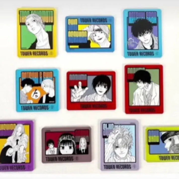 [BUNJANG] Sakamoto Days Tower Records Original Art Acrylic Badge Bundle Set (Sealed) / 사카모토데이즈 / 미개봉 타워레코드 원화 아크릴 뱃지 랜덤