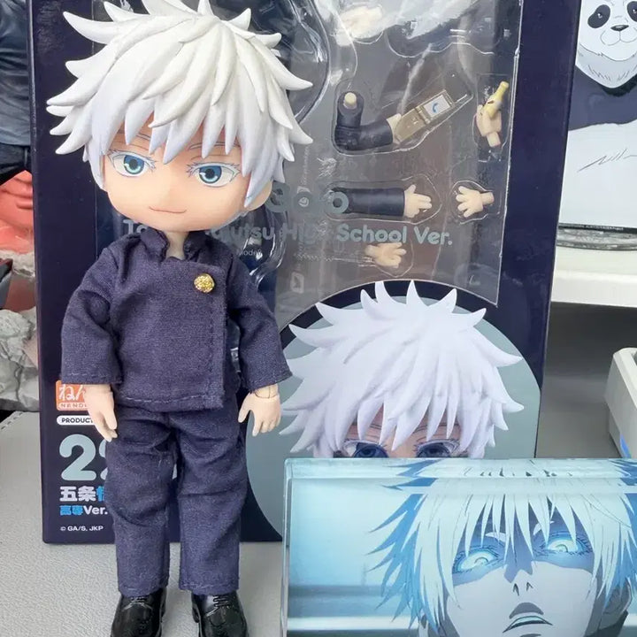 [BUNJANG] Obitsu Jujutsu Kaisen Satoru Gojo Nendoroid Full Set with Body and Uniform / (풀박스) 오비츠 주술회전 고죠 사토루 넨도로이드 옷 바디 포함