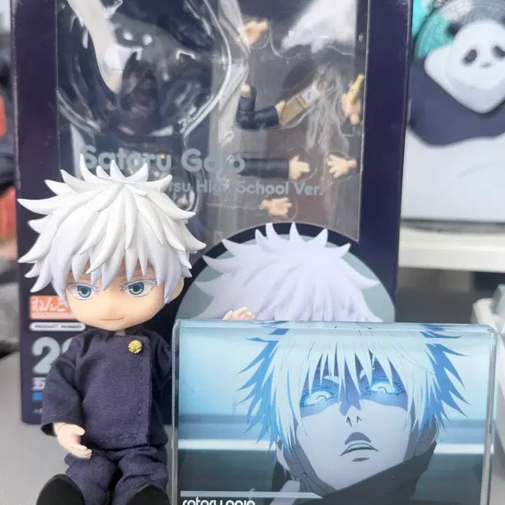 [BUNJANG] Obitsu Jujutsu Kaisen Satoru Gojo Nendoroid Full Set with Body and Uniform / (풀박스) 오비츠 주술회전 고죠 사토루 넨도로이드 옷 바디 포함