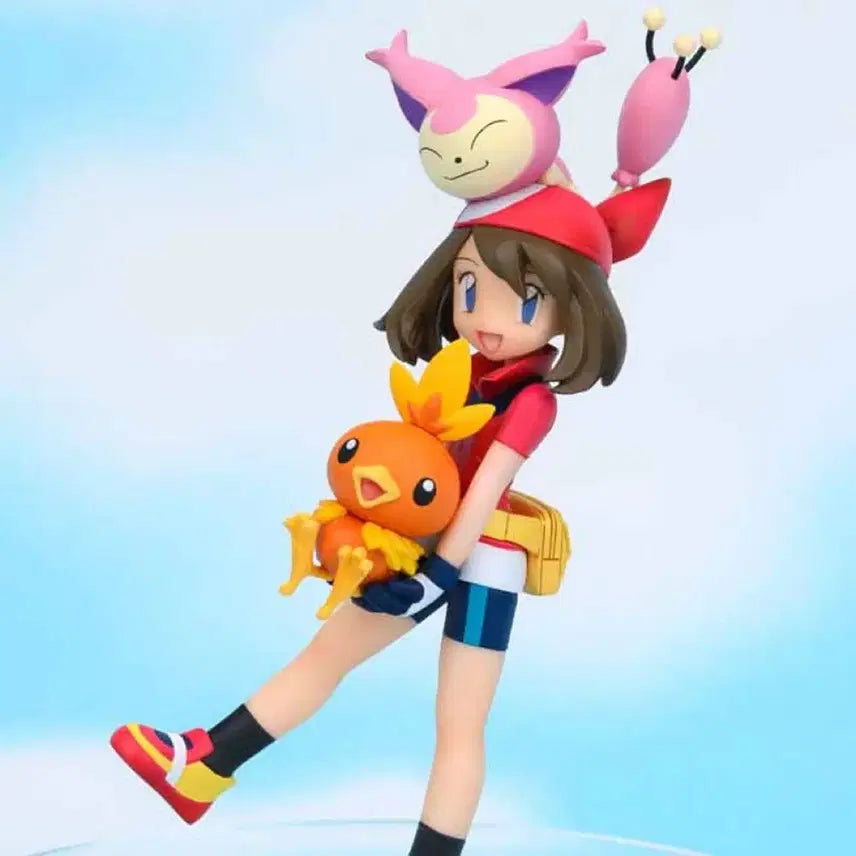 [BUNJANG] Megahouse Pokémon G.E.M. Series Haruka &amp; Torchic &amp; Combusken Sealed / [미개봉] 메가하우스 포켓몬스터 G.E.M 시리즈 하루카&amp;아차모&amp;에나비
