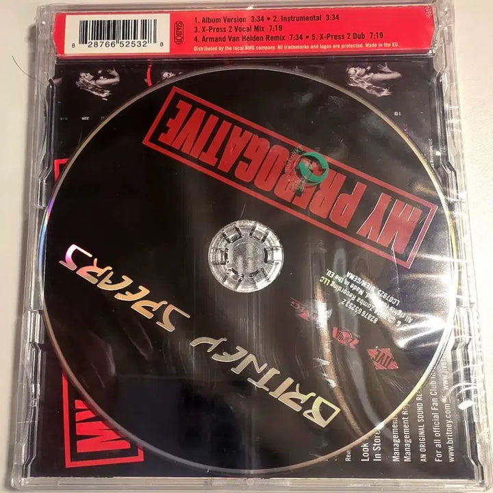 [BUNJANG] Britney Spears My Prerogative 5-Track Remix Single CD (Import, Sealed) / 브리트니 스피어스 MY PREROGATIVE 미개봉 수입 5트렉 싱글 CD Britney Spears 브리트니스피어스