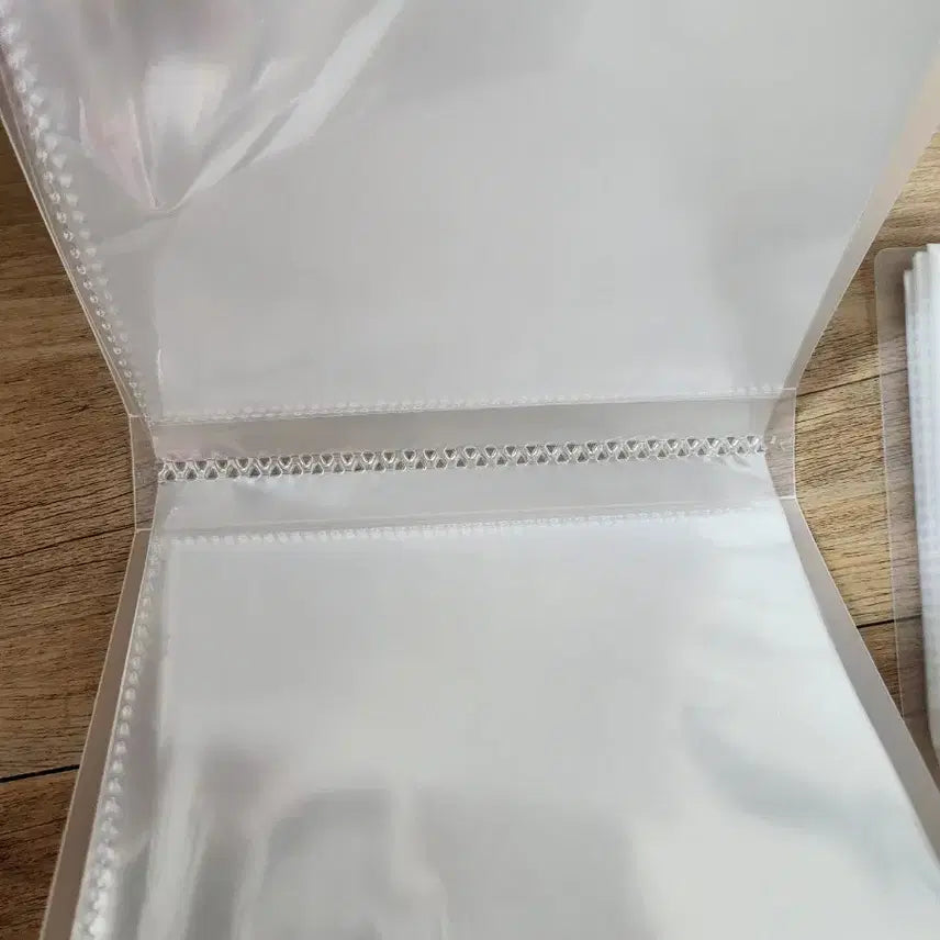 [BUNJANG] Binder with Translucent Cover and Card Sleeves (2-Pocket New, 1-Pocket New/Used) / 바인더_반투명커버 속지 투명바인더 2칸(새상품),1칸(새상품1개,중고1개) 사이즈