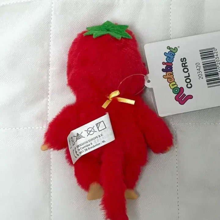 [BUNJANG] Monchhichi Fruit Series Strawberry &amp; Peach Bundle Set / 과일 시리즈 딸기&amp;복숭아 몬치치 일괄판매
