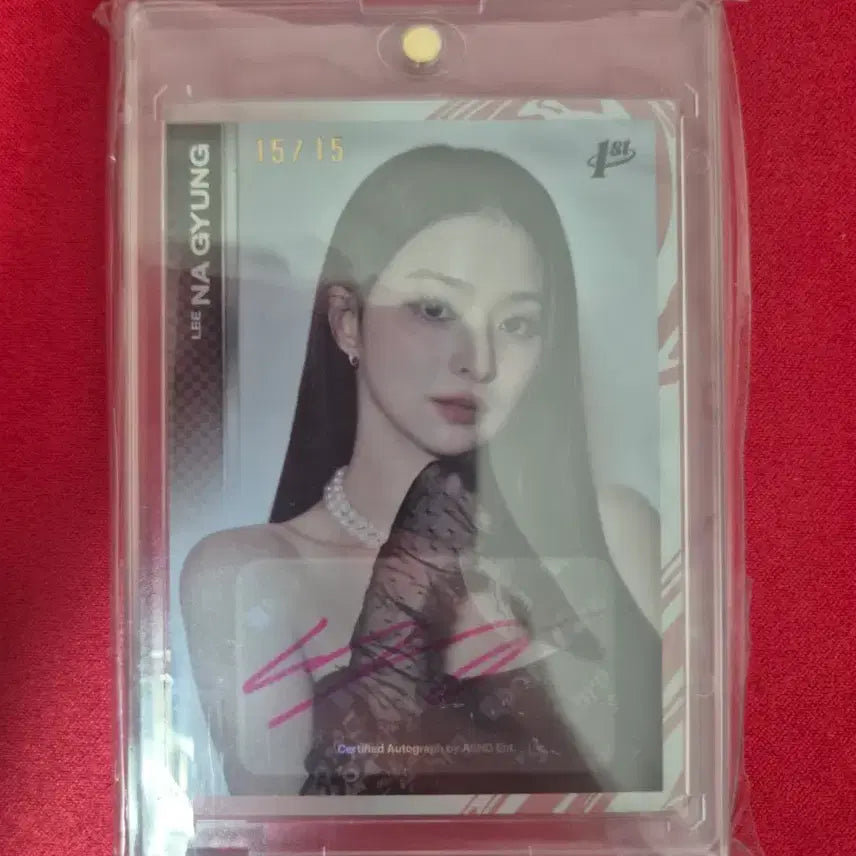 [BUNJANG] InaKyoung 15th Anniversary Limited Edition Autographed Card / 마지막가격 급처 테레카 이나경 15한정