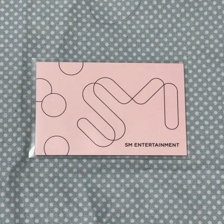 [BUNJANG] SHINee Key SM Exhibition Business Card / 샤이니 키 SM 전시회 명함