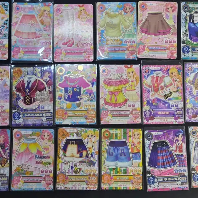 [BUNJANG] Aikatsu! Japan &amp; Korea Card Set - Rare, Normal, Premium / 아이엠스타 아이카츠 한판 일판 카드 세트 조각 프레 레어 노말