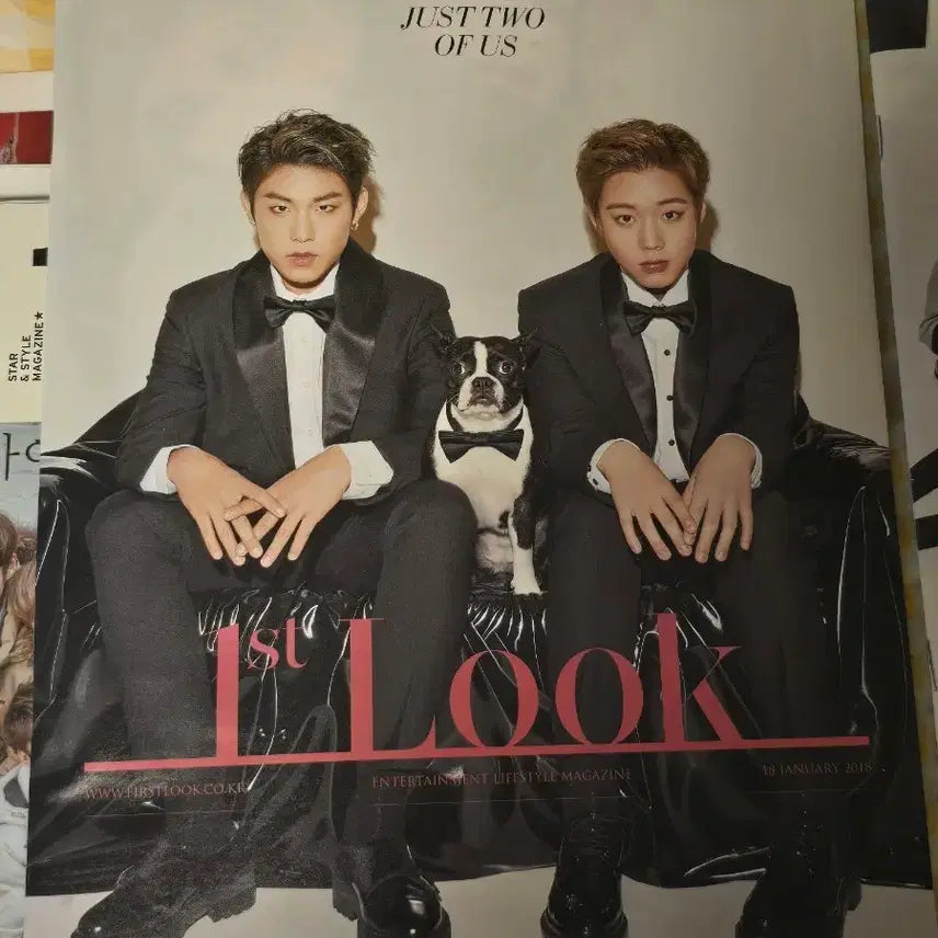 [BUNJANG] 1st Look Magazine Issues 147 &amp; 162 Bundle Set (Park Jihoon, Park Woojin, Wanna One) / 퍼스트룩 워너원 박지훈 박우진 1st Look 162호+147호 일괄