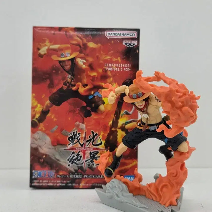 [BUNJANG] Banpresto One Piece Portgas D. Ace Figure / 반다이 반프레스토 정품 금고양이 원피스 포트거스 D 에이스 피규어