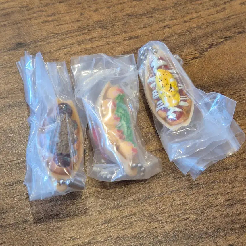 [BUNJANG] Takoyaki Gacha 3 Types Set / 타코야끼 가챠 3종 세트