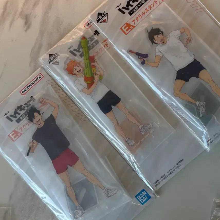 [BUNJANG] Haikyu!! Ichiban Kuji Acrylic Stand Set (3 Types) / 이치방쿠지 하이큐 아크릴 스탠드 3종