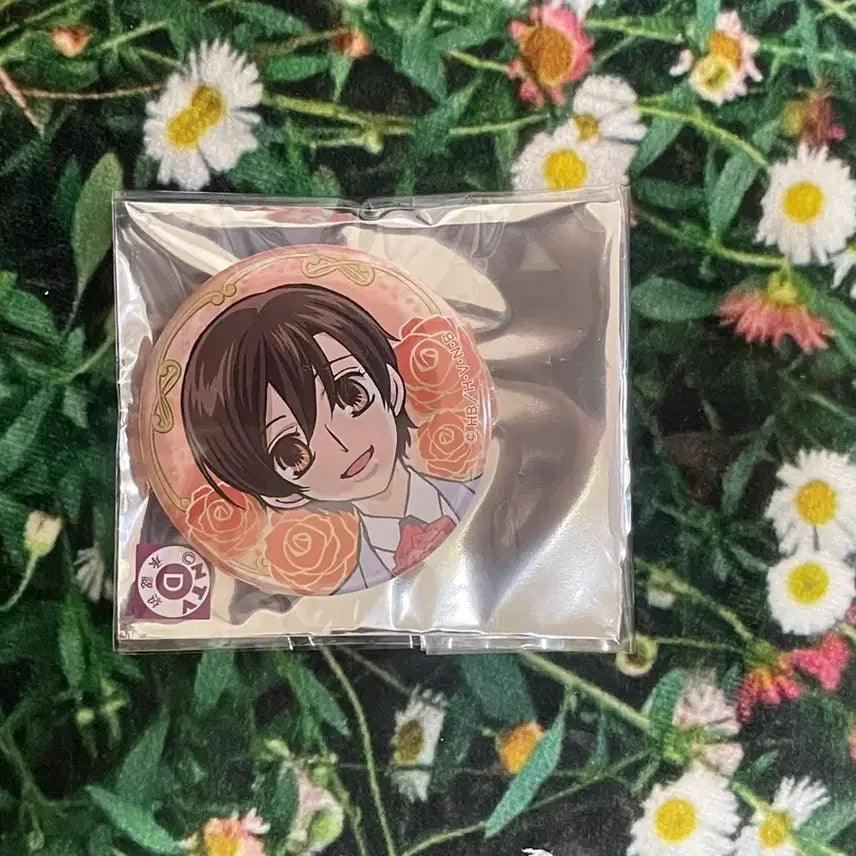 [BUNJANG] Ouran High School Host Club Haruhi Canned Badge / 오란고교사교클럽 하루히 캔뱃지