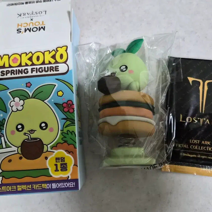 [BUNJANG] Lost Ark Mokoko Spring Figure Merchandise / 로스트아크 모코코 스프링 피규어 굿즈
