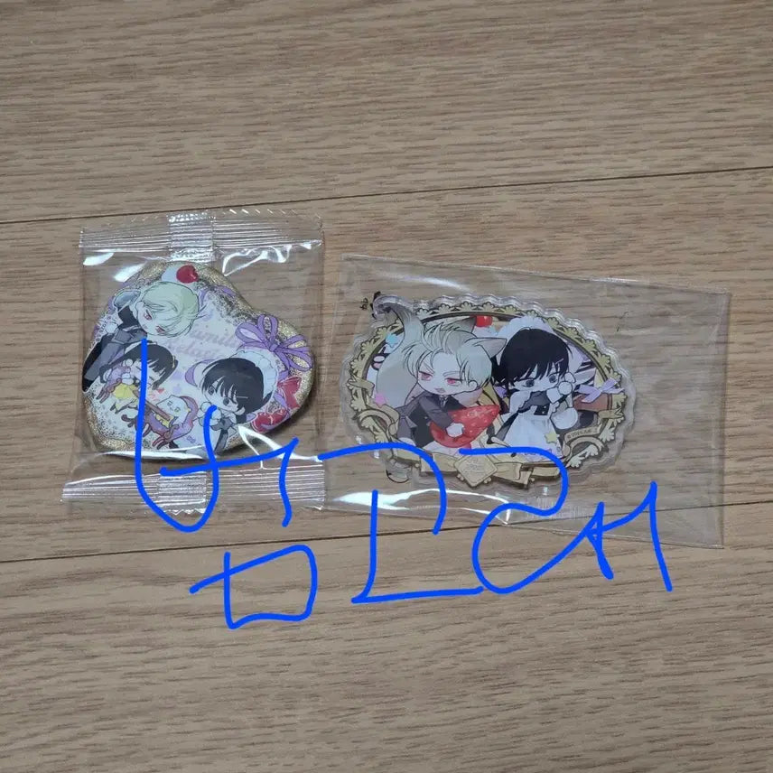 [BUNJANG] Salondebon Family Relationship Certificate Can Badge &amp; Acrylic Magnet Bundle Set / [일괄] 간계서 가족간계증명서 캔뱃지 마그넷