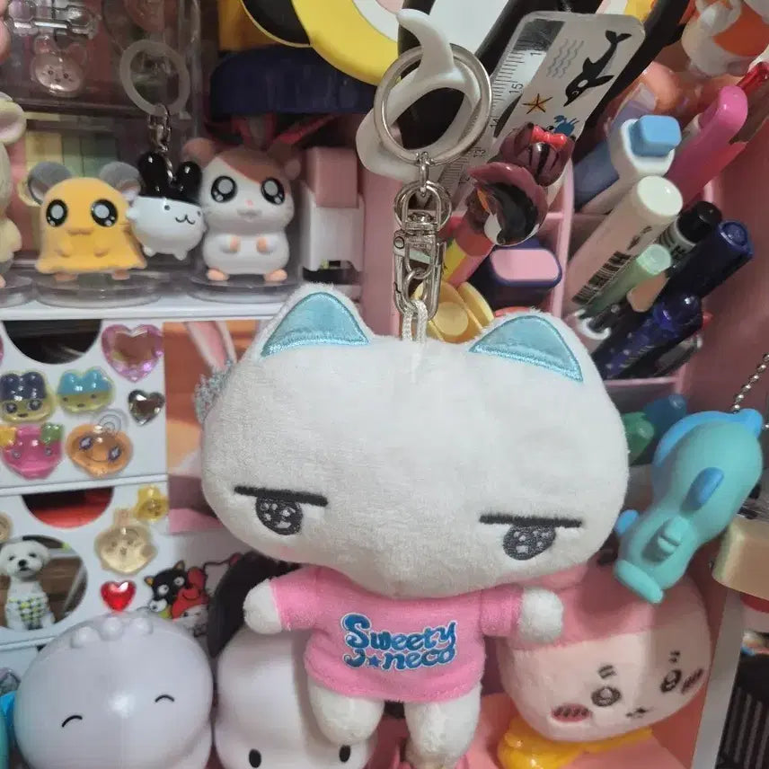 [BUNJANG] Aineko Doll Keychain / 반택가능)아이네꼬 인형 키링
