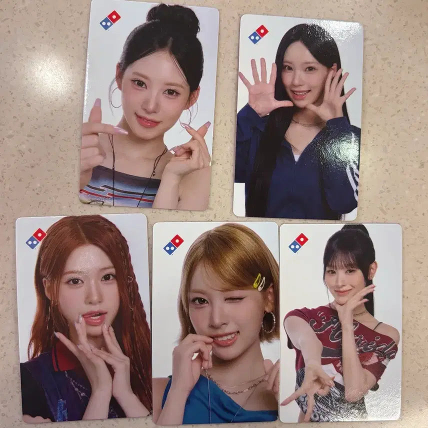 [BUNJANG] Lecenne 5-Member Photocard Set Domino&