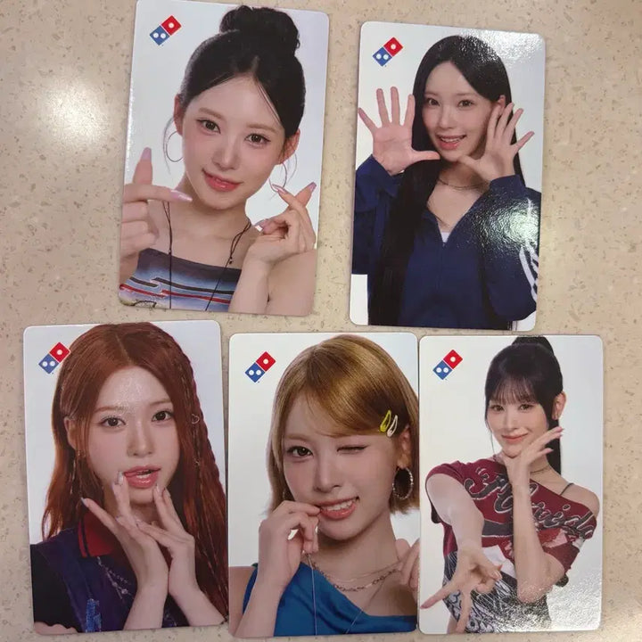 [BUNJANG] Lecenne 5-Member Photocard Set Domino&
