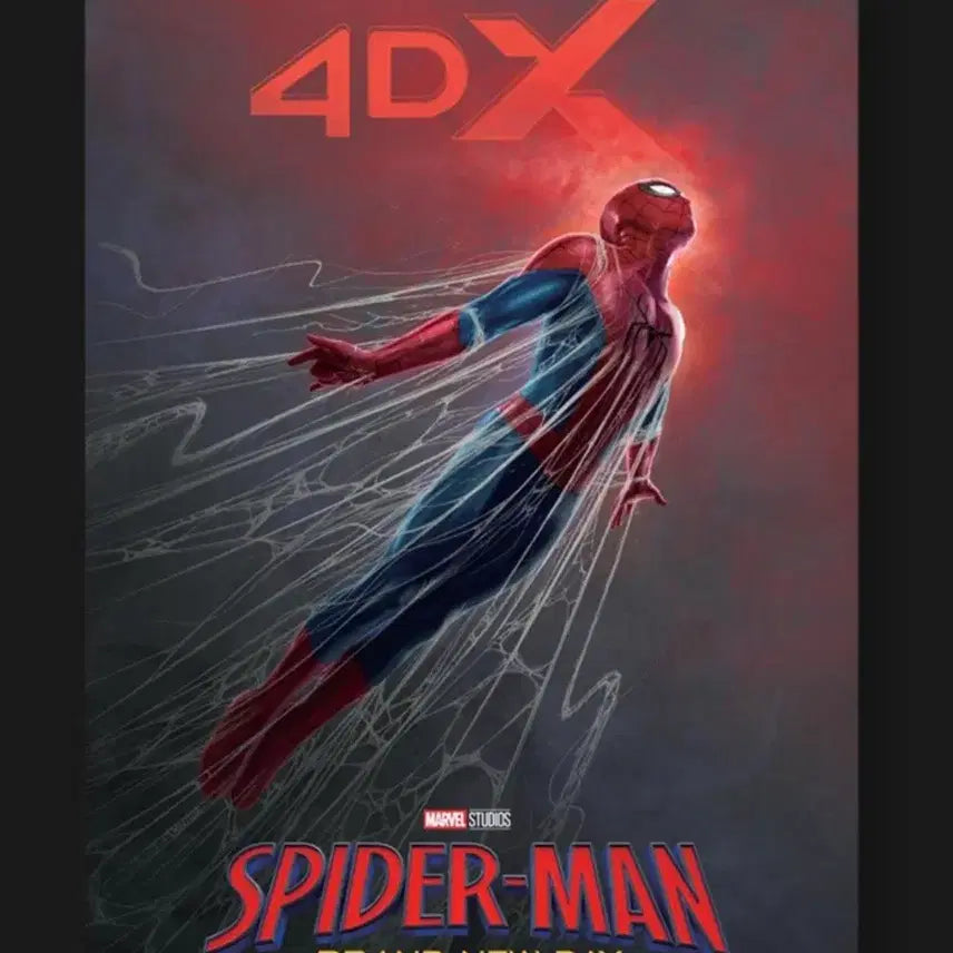 [BUNJANG] Spider-Man Lenticular Poster + 4DX Poster + Pin Badge Bundle Set / 3종 일괄) 스파이더맨 렌티큘러 포스터 +4dx포스터+핀뱃지