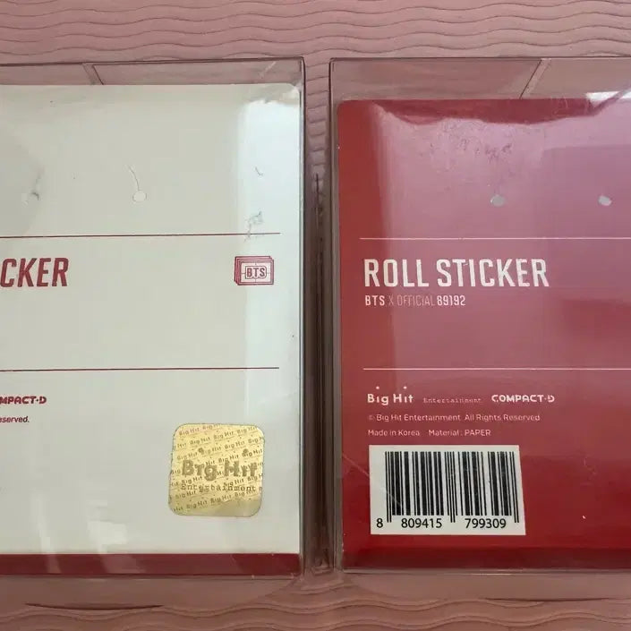 [BUNJANG] BTS Speak Yourself Roll Sticker Bundle Set / 방탄 스픽콘 한국/일본 롤스티커 새상품 일괄