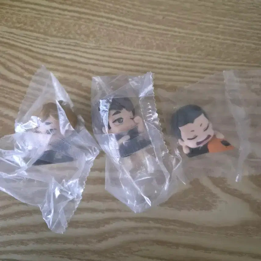[BUNJANG] Haikyuu!! Onemu-tan Figures Bundle (Atsumu, Osamu, Tanaka) / 하이큐 오네무탄 피규어 일괄(아츠무,오사무,타나카)