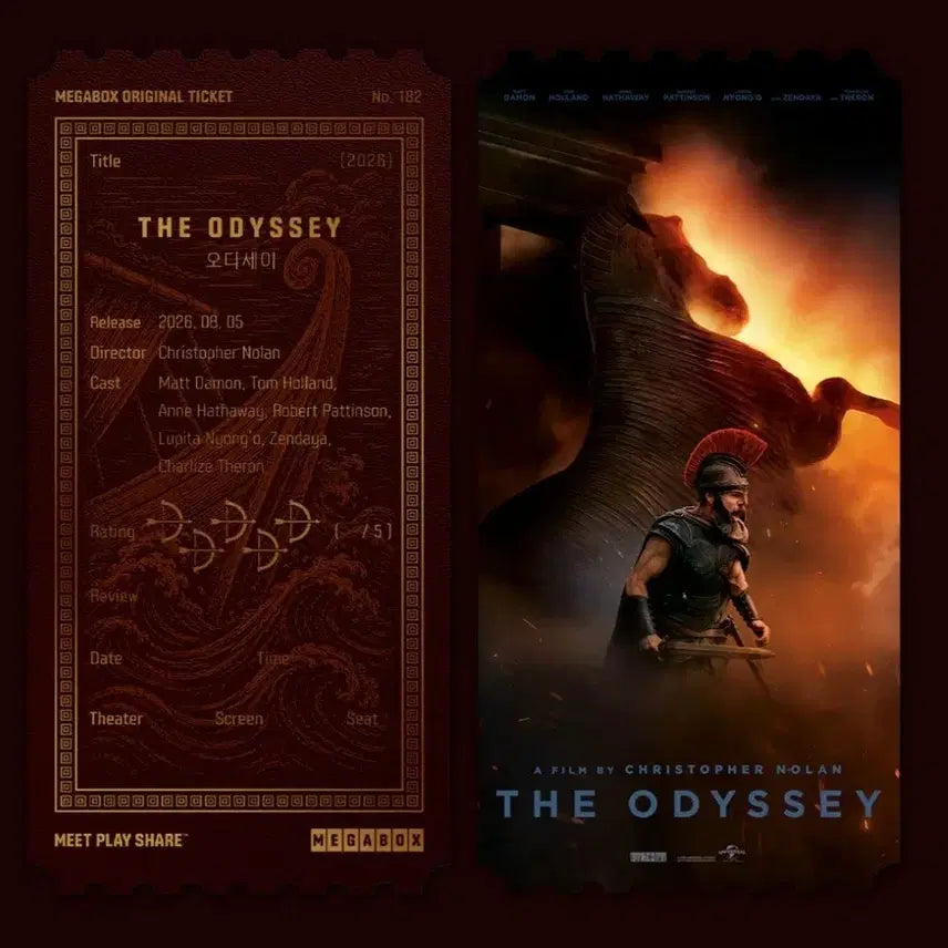 [BUNJANG] 2001: A Space Odyssey Original Ticket / 오디세이 오리지널티켓 오리지널티켓 판매 합니다.