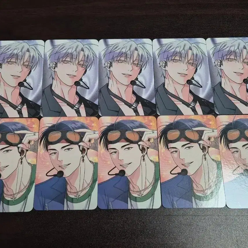 [BUNJANG] Erisa Love You Sparkles Resin Popup Couple Photocard Set (2 pcs) / 이리사랑스러운너 이사너 스파클즈 레진 팝업 컬포 커플 포카 2장 세트