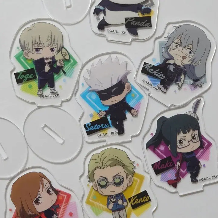 [BUNJANG] Jujutsu Kaisen Ensky SD Acrylic Stand Bundle Set / 일괄)주술회전 엔스카이 SD 아크릴 스탠드
